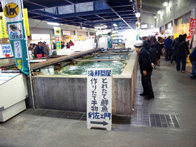 道の駅構内の様子