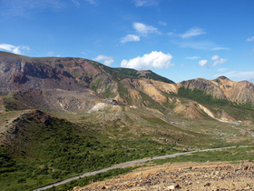 吾妻小富士山頂から右側の眺め1