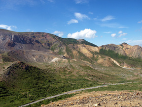 吾妻小富士山頂から右側の眺め1