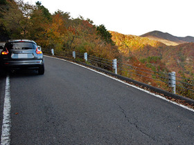 県道245号線に停車するライダー号