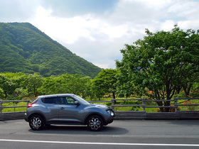 上毛三山パノラマ街道　メロディーラインのパーキング