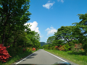 榛名湖と県道33号を結ぶ道