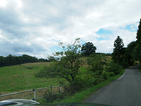 栃木県道63号線で龍王峡を目指す