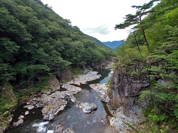 虹見橋からの風景