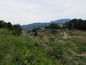 収穫を終えた山古志の風景