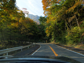 紅葉の上毛三山パノラマ街道