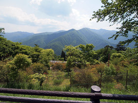 三峰神社ビジターセンター付近からの眺望
