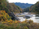 御岳渓谷の下流側