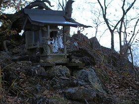 冨士浅間神社の祠