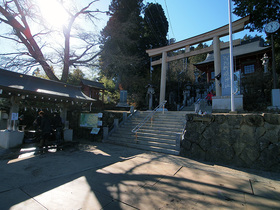 武蔵御嶽神社入口