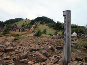 神部岩　標高2000M地点