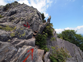 大平高原から乾徳山