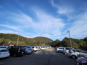 朝の平標登山口駐車場