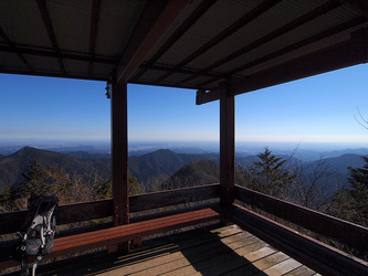 柿平園地から上高岩山周遊