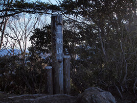 笠取山 東側山頂標