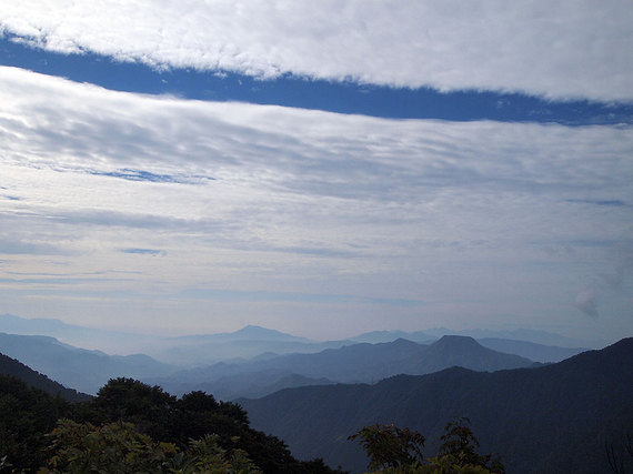 登山道からの眺望