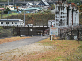 川治温泉駅方面