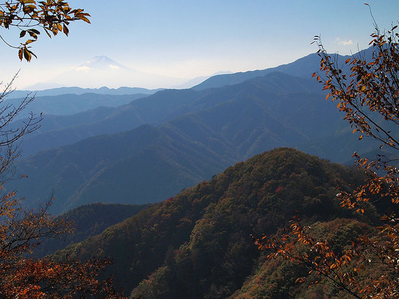 ソーヤノ丸デッコから望む富士山
