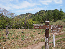 雁峠分岐