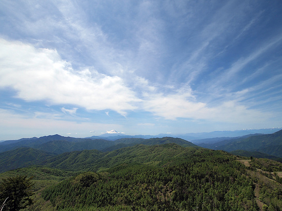 笠取山からの大展望