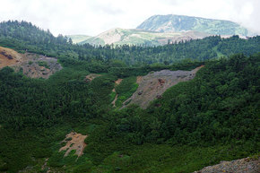 本白根山展望所から白根山を望む