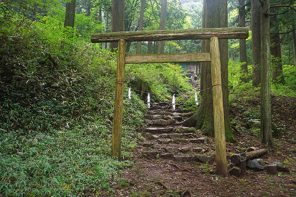 大岳神社の鳥居