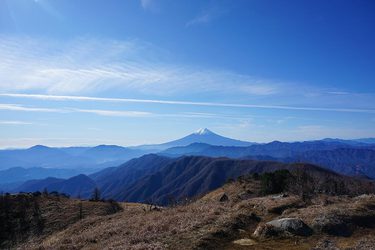 白谷ノ丸から望む富士山