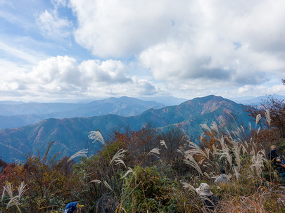 大岳山からの展望(11月初旬)