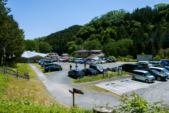 八王子城跡 見学者専用駐車場