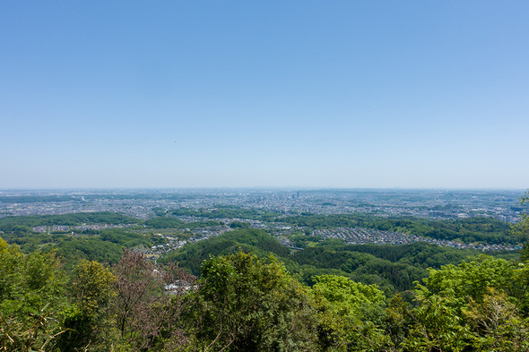 山道からの展望