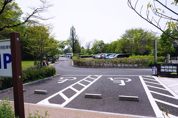 狭山公園の駐車場