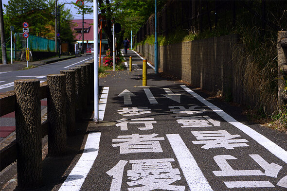 多摩湖サイクリングロード(自転車歩行者道)
