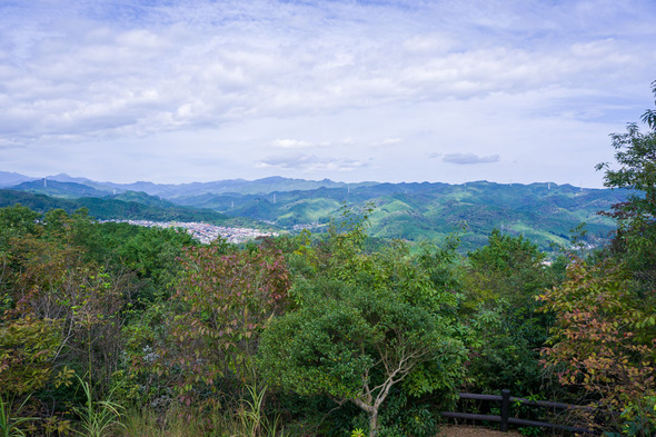 多峯主山からの眺望