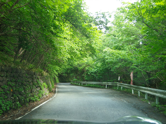 静かな群馬県道126号榛名山箕郷線