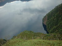 摩周湖の湖面