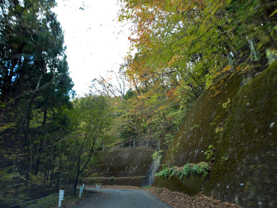 通行量の少ない県道245号線