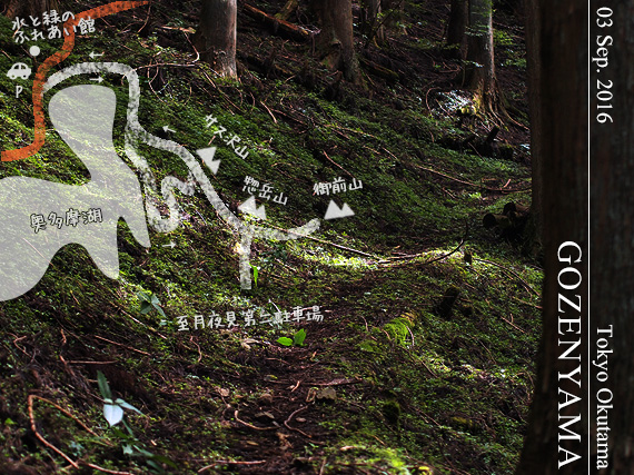 いこいの路から御前山