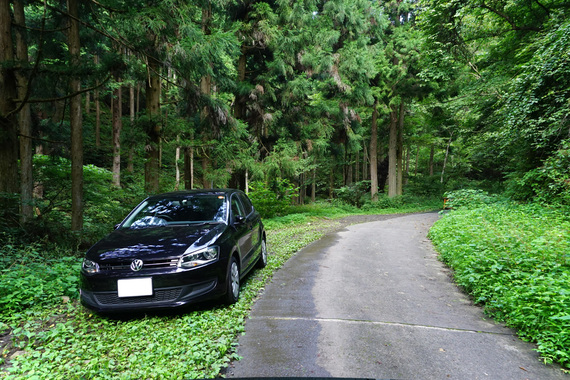 登山口駐車例