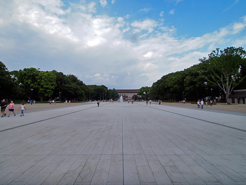 上野公園大噴水の広場