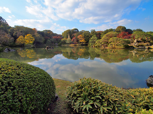 紅葉の六義園2