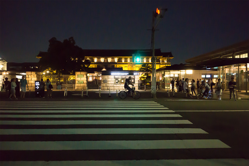 9月9日 上野国立博物館正門前