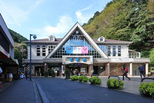 高尾山稲荷山コース往復！ケーブルカー高尾山麓駅