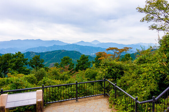 高尾山 大見晴台からの眺望