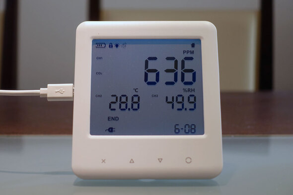 和光電気 WD-AM01 二酸化炭素濃度測定器