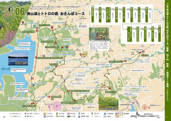 狭山湖とトトロの森 おさんぽコース